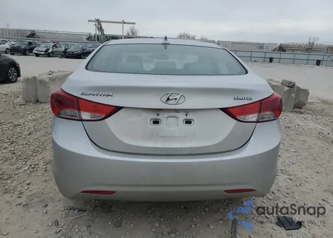 2013 Hyundai Elantra Gls from USA, damaged, VIN KMHDH4AE9DU577423
